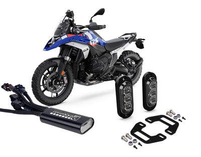 Kit visibilità DENALI DNL07KIT006 con indicatori T3 e centralina CANsmart per BMW R 1300 GS