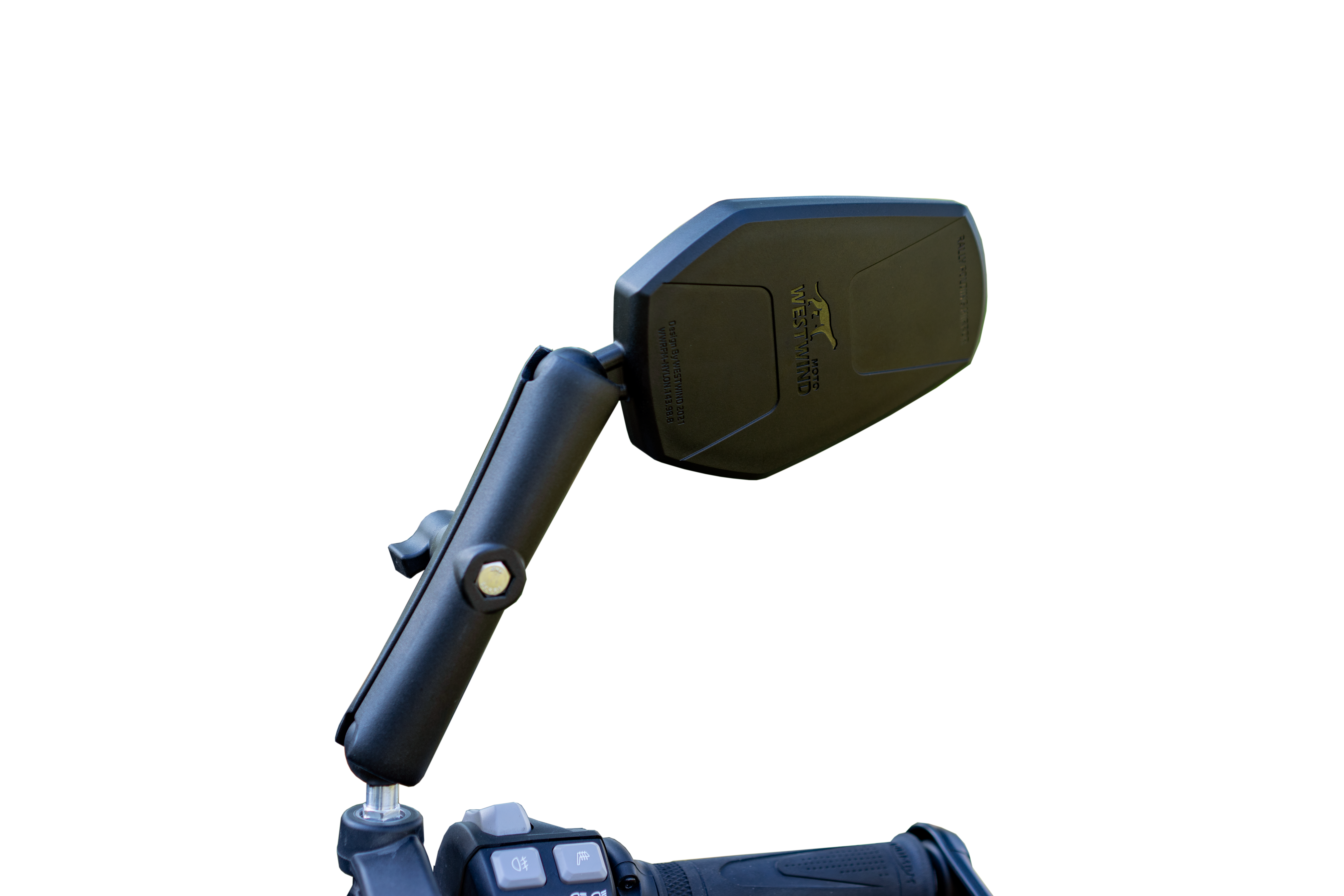 Rectangular Folding Tinted Mirror Kit