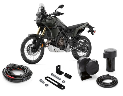 Kit clacson SoundBomb DENALI montato su Yamaha Ténéré 700