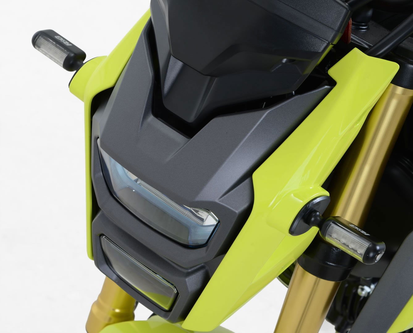 Adattatori per minifrecce anteriori per Honda MSX 125 '16-  (minifrecce non incluse)