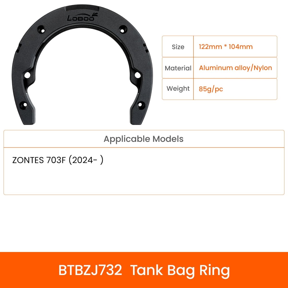 Anneaux de réservoir pour sacoches Loboo - Endurrad.com