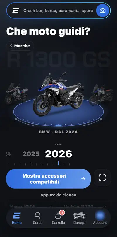 Che moto guidi?