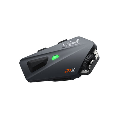Auricolare per casco visto di profilo