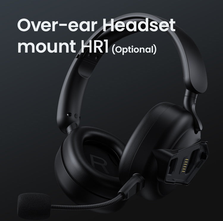 Avec le support HR1, elle devient un casque.