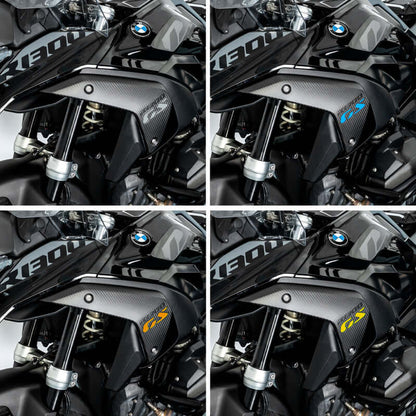 BMW R 1300 GS Convoyeurs de radiateur en fibre de carbone - Endurrad.com