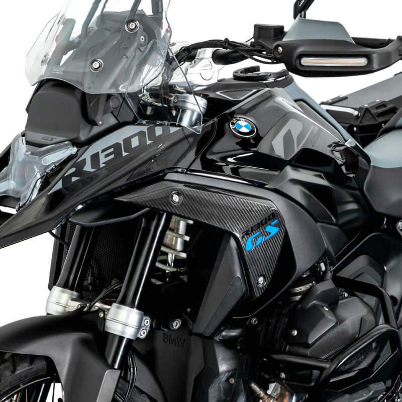 BMW R 1300 GS Convoyeurs de radiateur en fibre de carbone - Endurrad.com