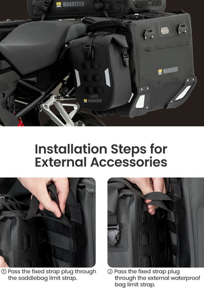 Sac étanche 7L MOLLE LOBOO Wanderer - Endurrad.com