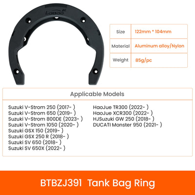 Sacoche de réservoir extensible 7 - 9 L - Endurrad.com