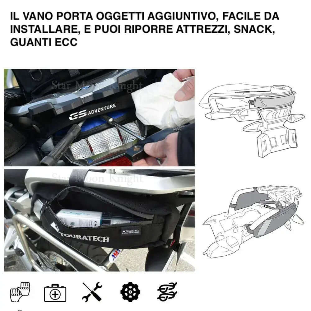Sacoches arrière étanches pour BMW GS - Endurrad.com