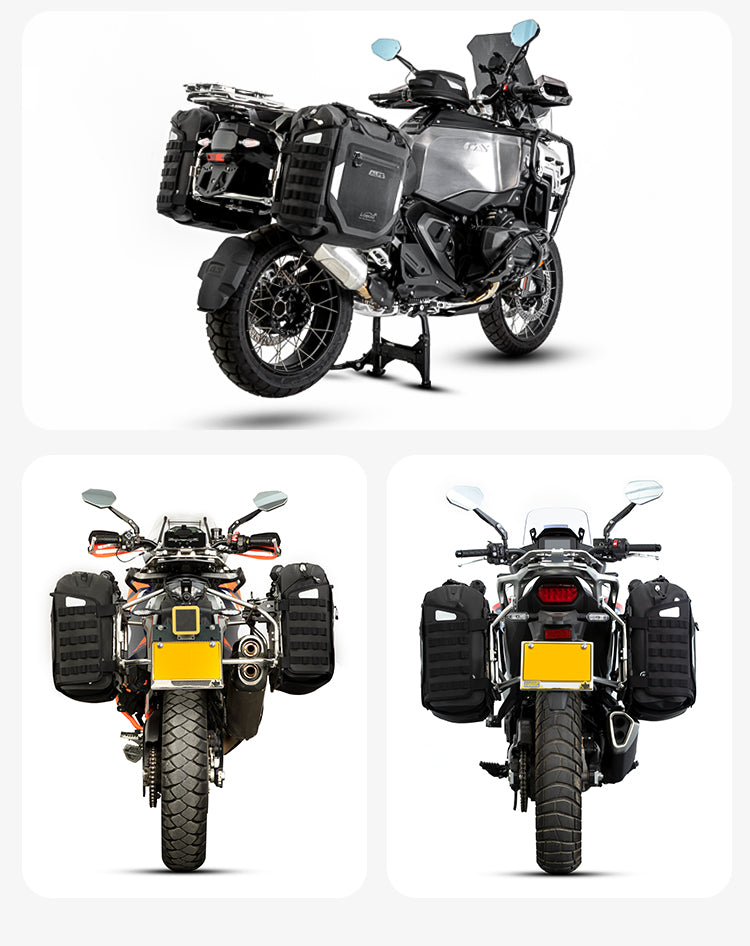 Montées sur les BMW R 1300 GS Adventure et KTM 1290 Super Adventure