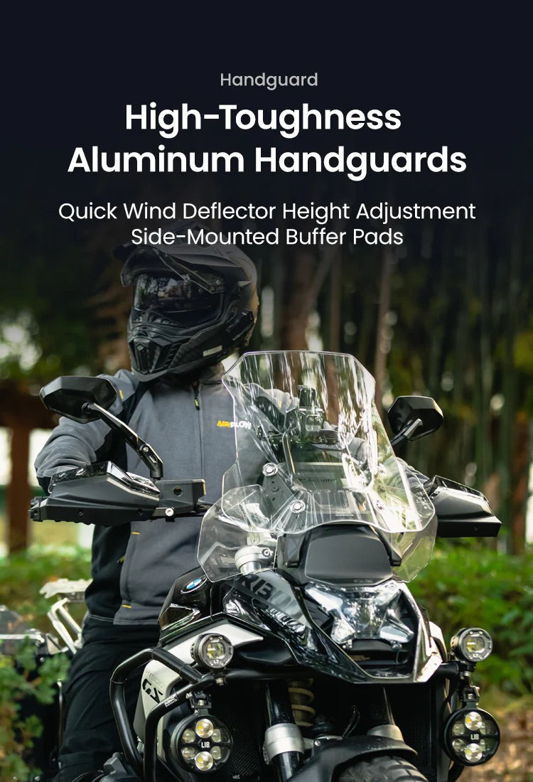 Paramains en alliage d’aluminium pour la gamme GS