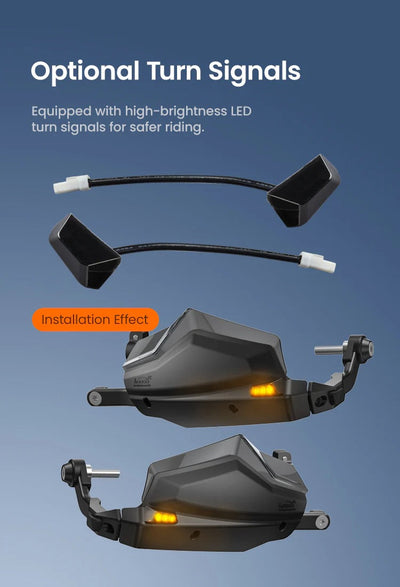 Pannello LOBOO: moduli frecce LED per paramani BMW e resa a installazione completata