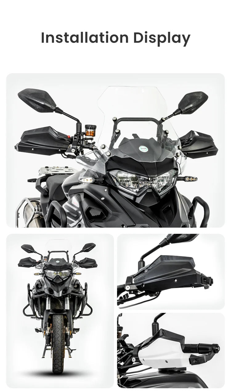 Montés sur la Benelli TRK 552X