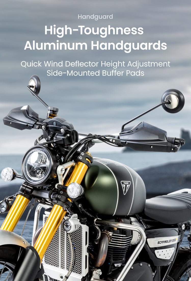 Paramains en alliage d’aluminium pour Triumph Scrambler 1200XE