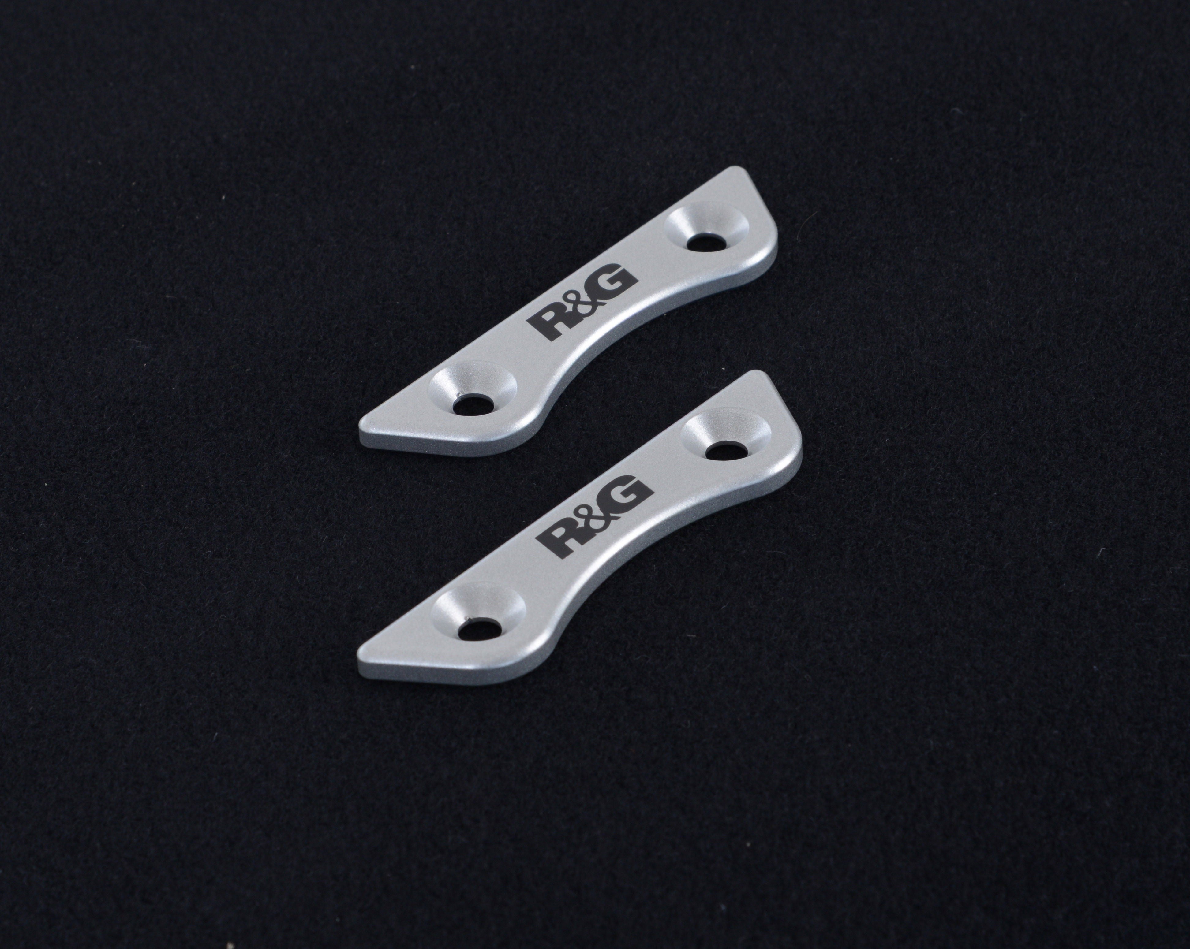 Placchette copri fori poggiapiedi posteriori (paio), Kawasaki Z900 / Z900RS