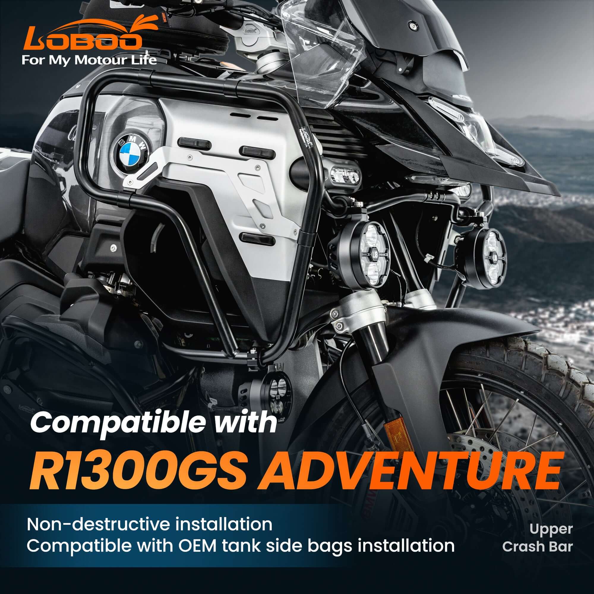 Barre de protection BMW R 1300 GS Adventure - Endurrad.com