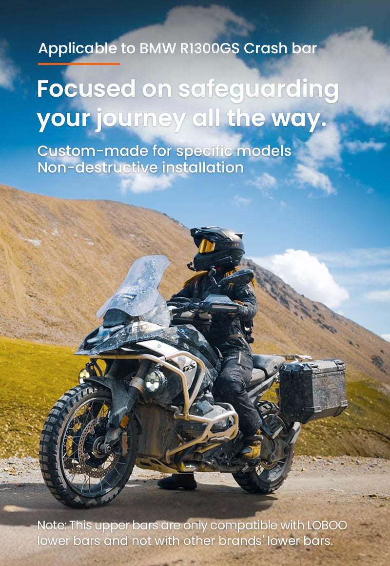 Choisissez un arceau de protection conçu pour la R 1300 GS