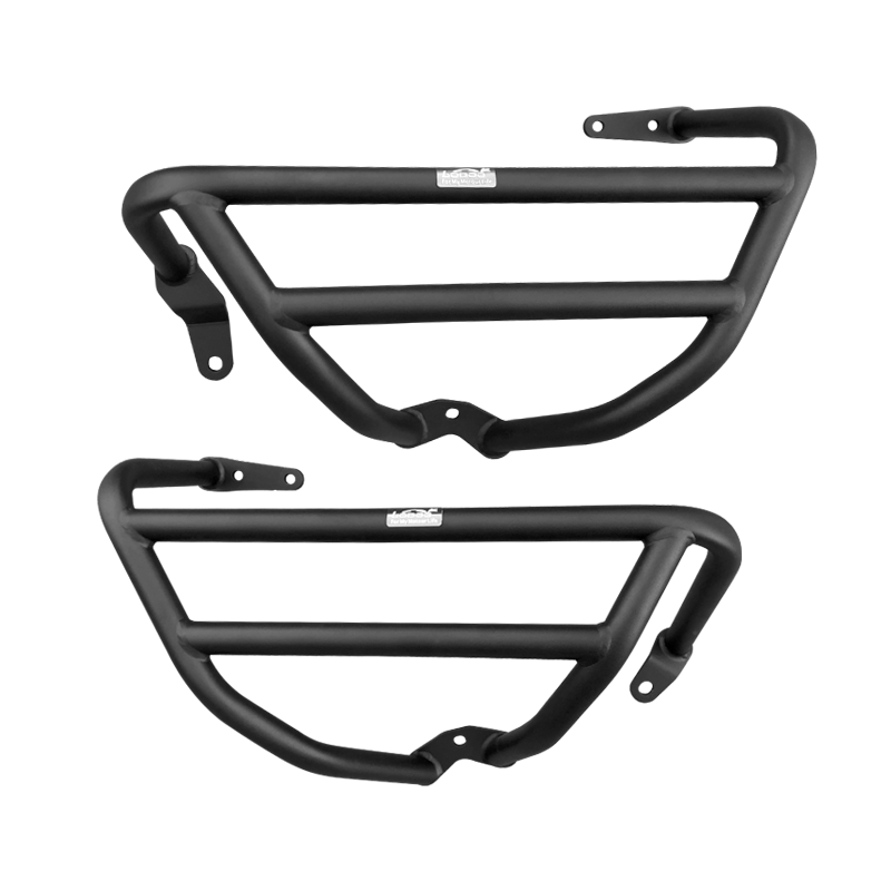 Set completo crash bar LOBOO CHG34 nero per Honda Gold Wing GL1800: 2 crash bar inferiori, destra e sinistra