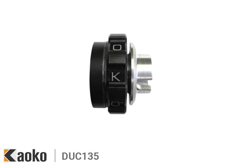 Kit cruise control Kaoko DUC135 per Ducati Hypermotard e Hyperstrada 821 e 939, manubrio 14,3 mm