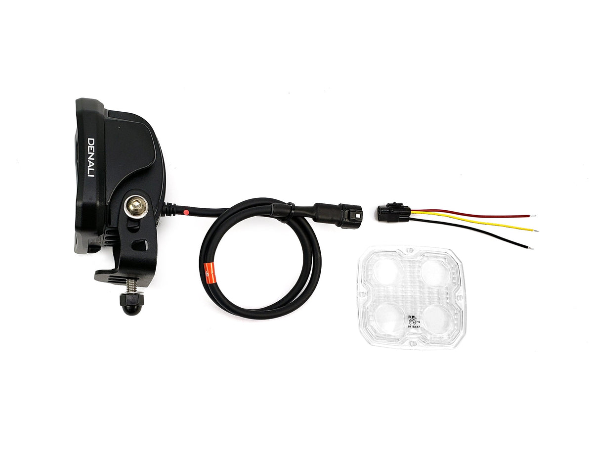 Contenuto della confezione del faretto LED D4 DENALI del kit DNL07KIT002