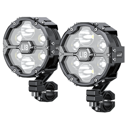 Projecteurs moto L18 - 23 000 lumens - Endurrad.com