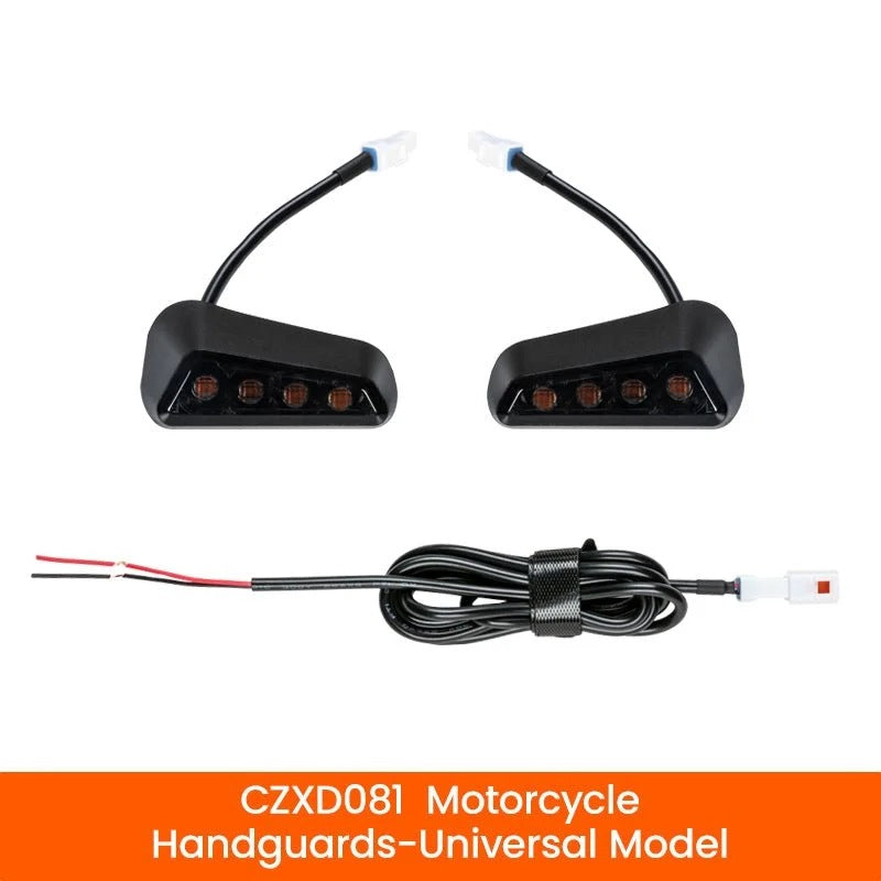 Quattro LED per lato e un cavo da collegare manualmente
