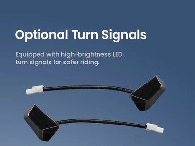 Coppia di moduli frecce LED LOBOO per paramani, con cablaggio e connettore premontati