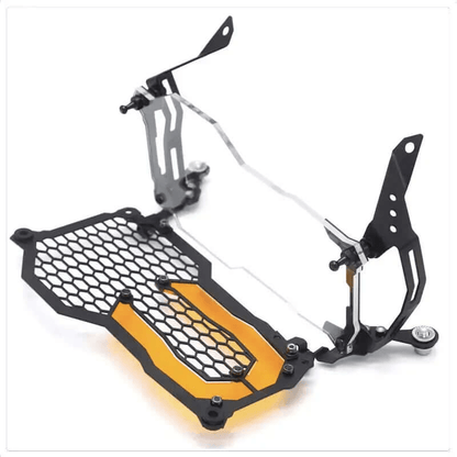 Grille de phare avec plexiglas coloré BMW GS - Endurrad.com