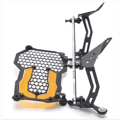 Grille de phare avec plexiglas coloré BMW GS - Endurrad.com