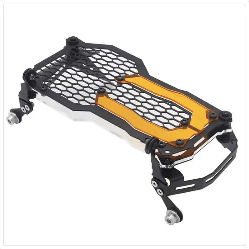 Grille de phare avec plexiglas coloré BMW GS - Endurrad.com