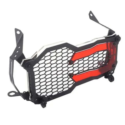 Grille de phare avec plexiglas coloré BMW GS - Endurrad.com