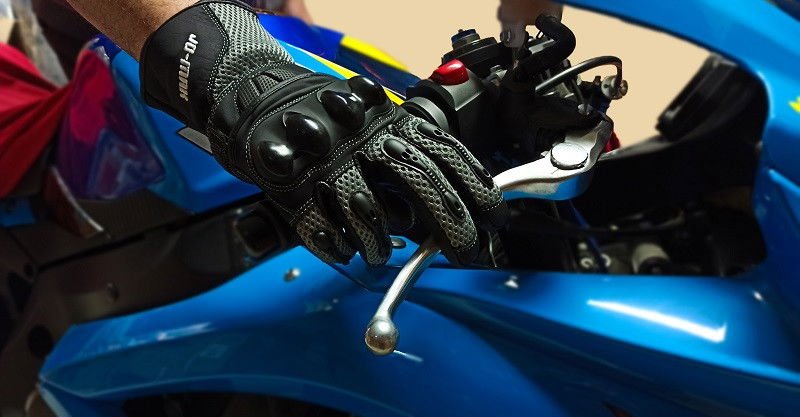 Guanto estivo pelle / mesh Modello Arioso colo | 53 - 0120 - 394 - ENDURRAD