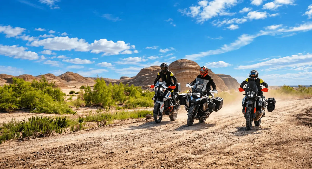 Accessoires pour motos adventure, touring et tout-terrain