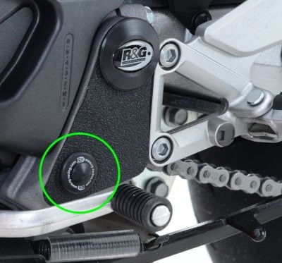 Inserto protezione telaio, SX inferiori Honda VFR 800 '14- / Crossrunner '15-