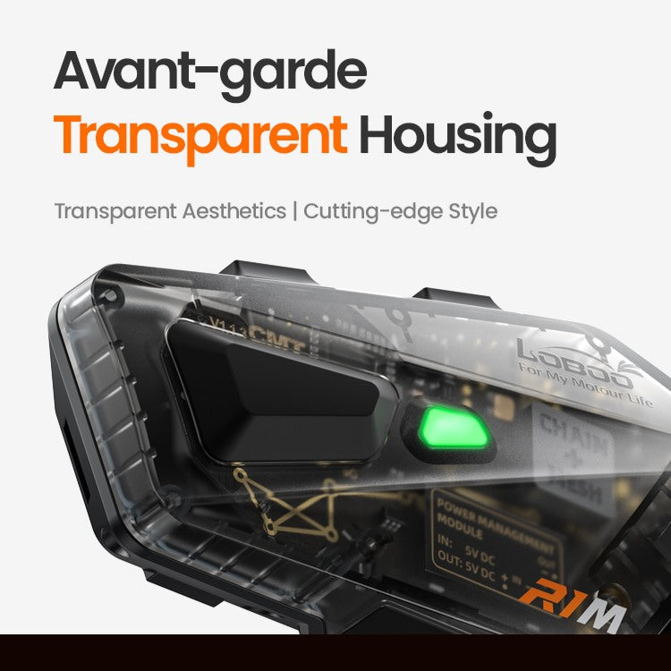 La coque laisse voir l’électronique