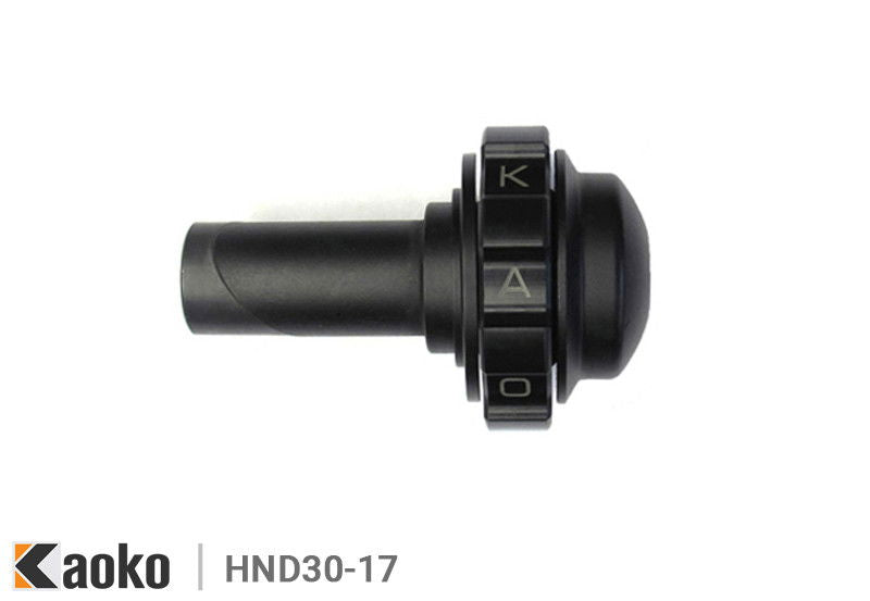 KAOKO stabilizzatore manubrio con cruise control - HONDA con terminali 30mm OD BE e manubri diam. Interno 17mm ; incl CB600 Horn