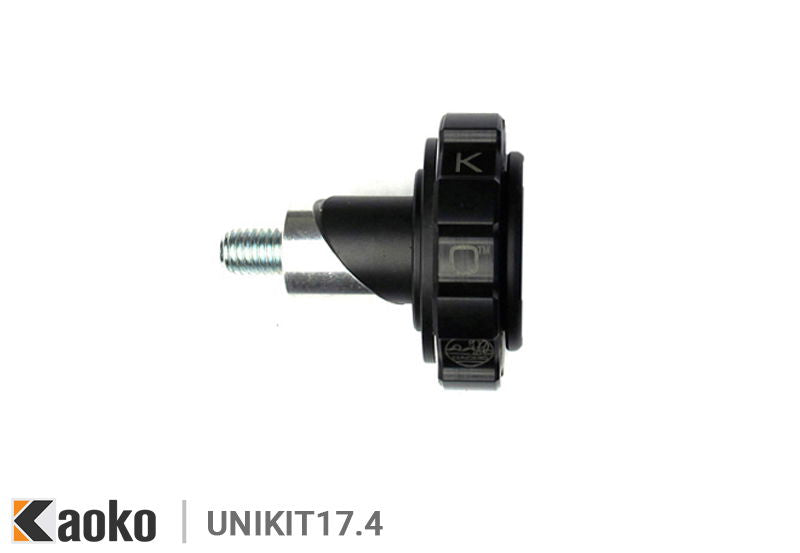 KAOKO stabilizzatore manubrio con cruise control - Kawasaki KLR650A (con o senza paramani OEM anche con Barkbusters senza compo