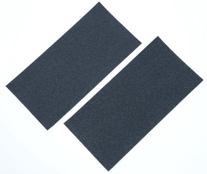 Kit 2 fogli adesivi anti-scivolo 30,5x15,5 cm., nero