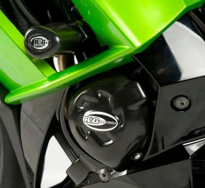 Kit 2 pezzi (ECC0077BK-ECC0079BK) - protezioni motore KAWASAKI Z1000 '10- / Z1000R '17- / Z1000SX / Versys 1000