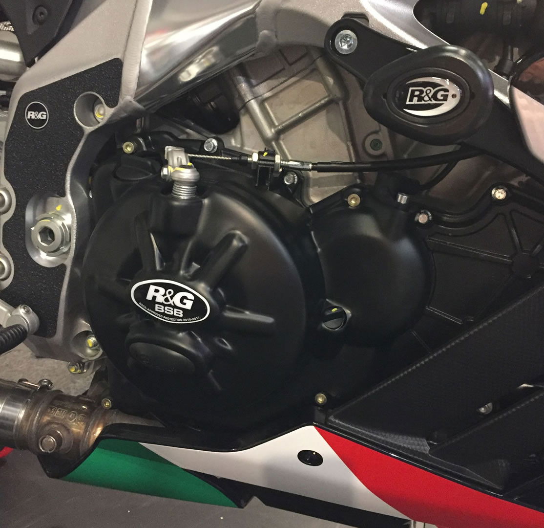Kit 2 pezzi (ECC0090R-ECC0208R) - prot.mot.APRILIA RSV-4 '09-'14 / V4 TUONO '11- (vers.racing)