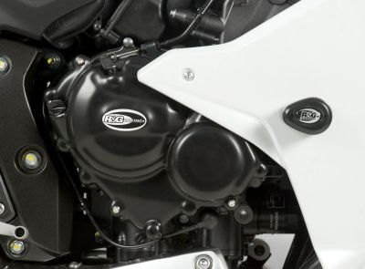 Kit 2 pezzi (ECC0108BK-ECC0109BK) - protezioni motore HONDA CBR600F 11-