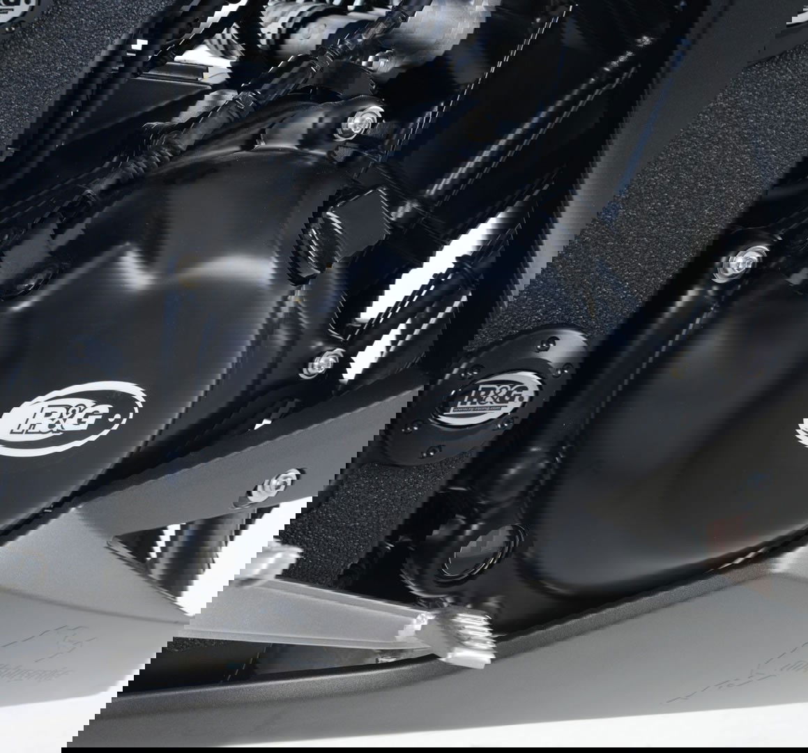 Kit 2 pezzi (ECC0139BK-ECC0140BK) - protezioni motore KAWA NINJA 300/250 '13-'17 / Z250 '13-'18 / Z300