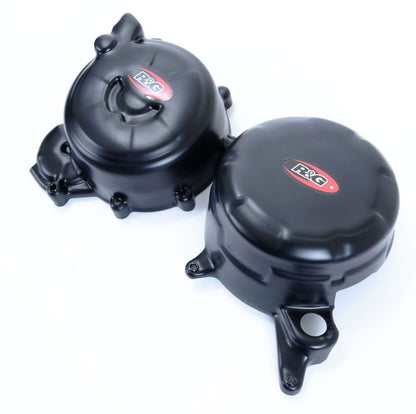 kit 2 pezzi (ECC0196BK-ECC0178BK) - prot.motore DUCATI 899 Panigale