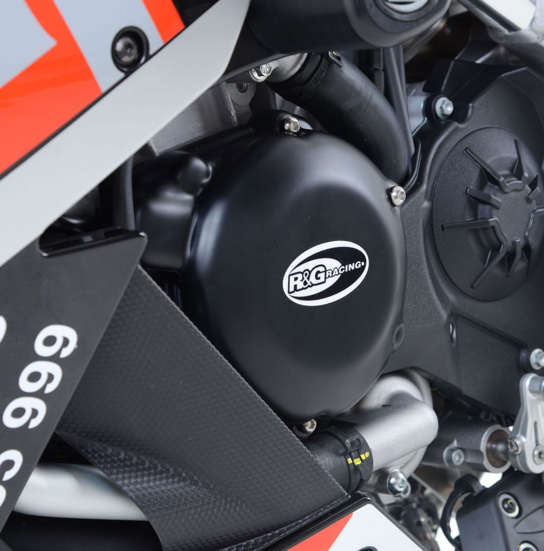 kit 2 pezzi (ECC0204BK-ECC0090BK) - prot.motore APRILIA RSV4RR '15- / RSV4RF / RSV4 1100 Factory '19-