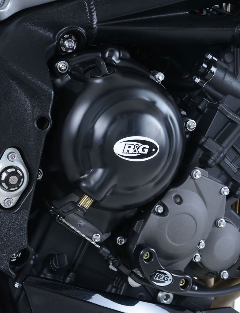 kit 2 pezzi (ECC0190BK-ECC0120BK) - prot.motore TRIUMPH STREET TRIPLE RX '15-