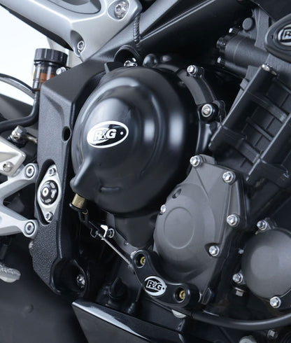 kit 2 pezzi (ECC0190BK-ECC0120BK) - prot.motore TRIUMPH STREET TRIPLE RX '15-