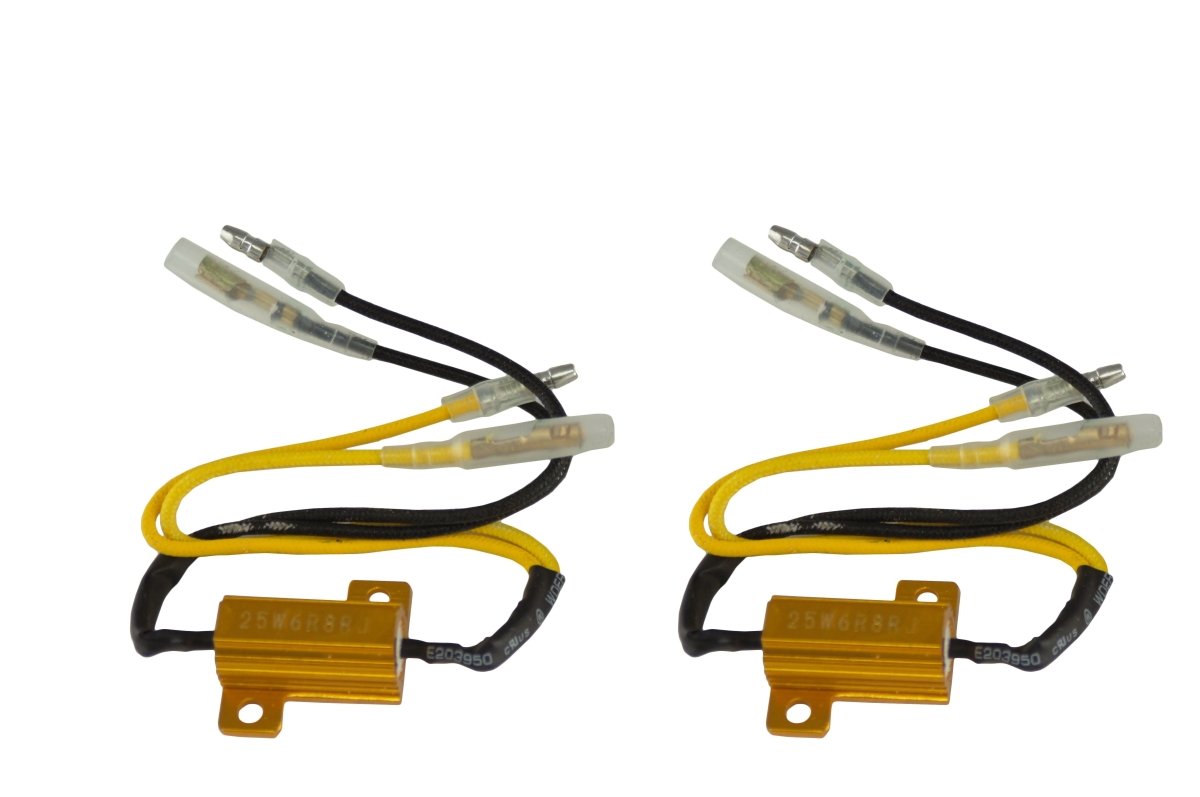 Kit 2 pezzi resistenze allum. minifrecce led | 04 - 0060 - r1081 - ENDURRAD