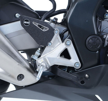 Kit 2pz.adesivi anti-scivolo paratacco HONDA CBR250RR '17- nero