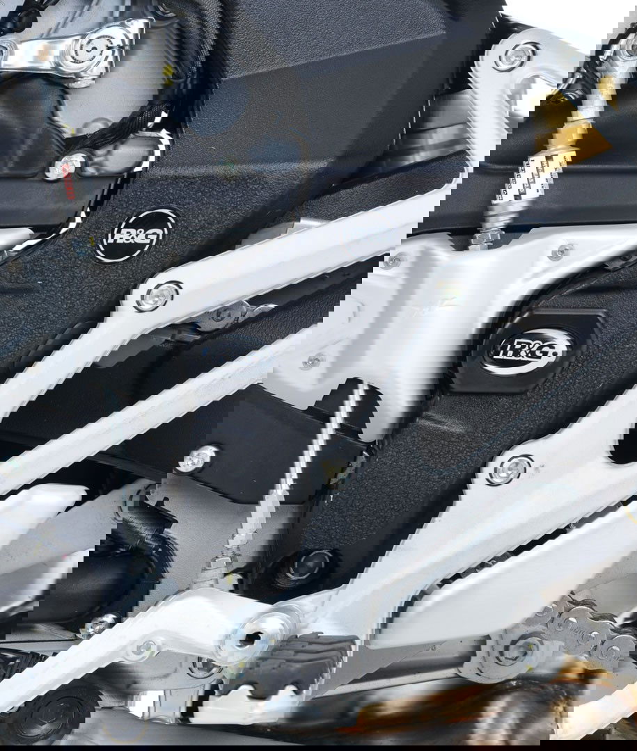 kit 2pz.adesivi anti-scivolo paratacco MV Agusta 800 Stradale - nero