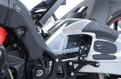 kit 4pz.adesivi anti-scivolo paratacco BMW S1000RR '15- nero (forcellone e telaio)